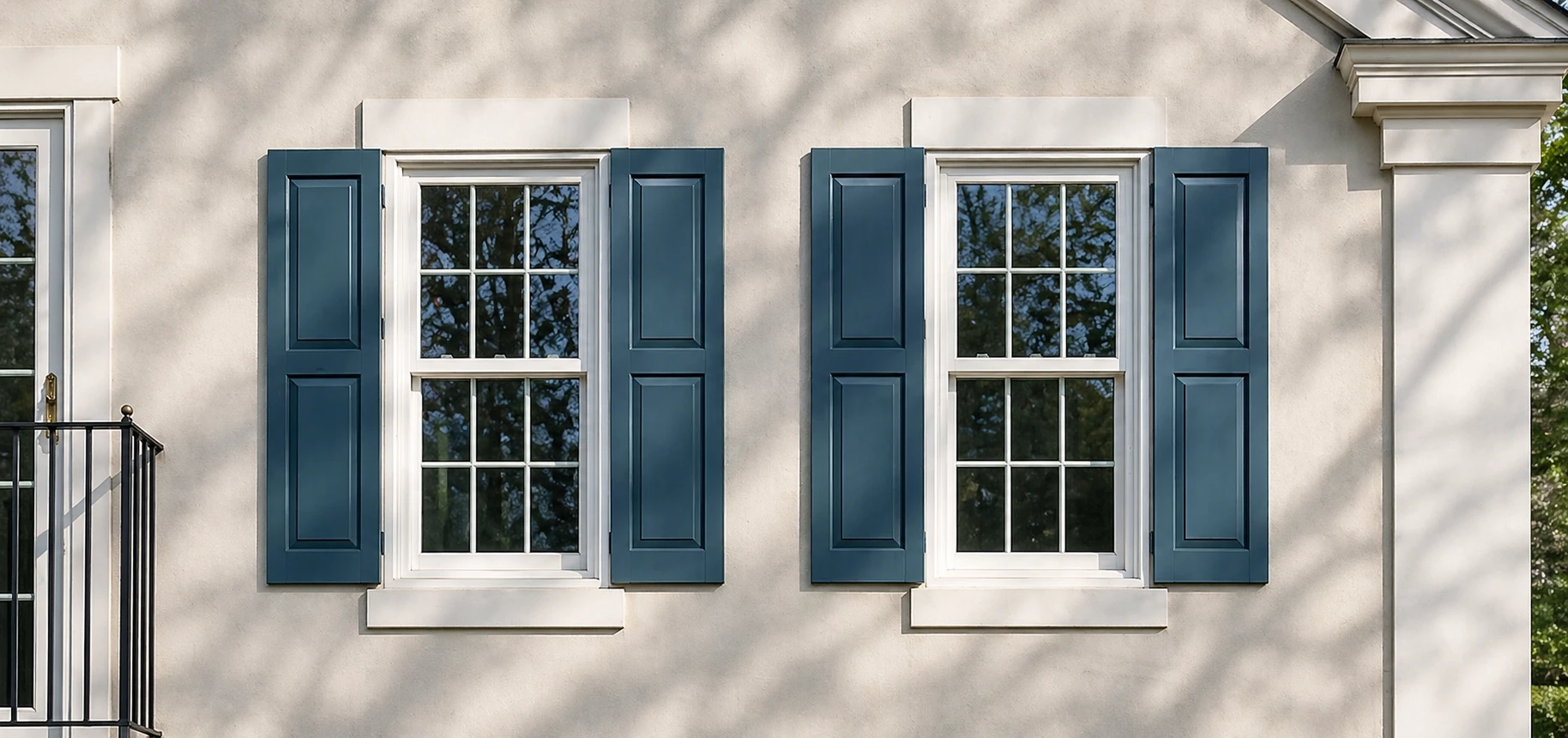 Composite Paneled Shutters