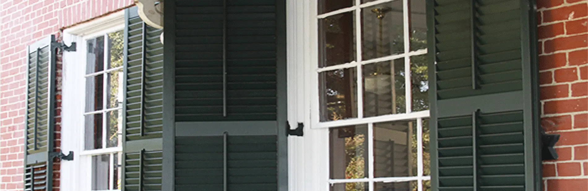 Exterior Movable Louver Shutters