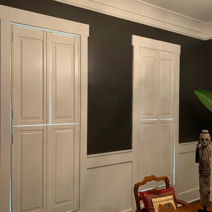 Paneled Interior Shutters