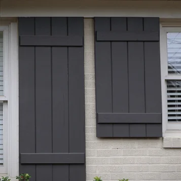 Composite Board & Batten Shutters