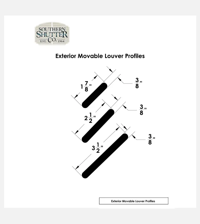 Louver Profiles