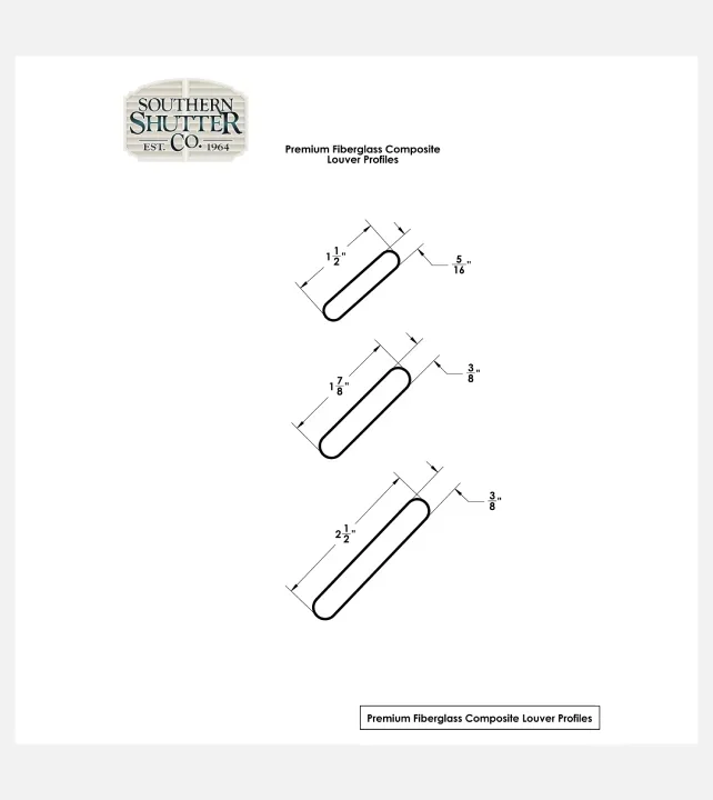 Louver Profiles