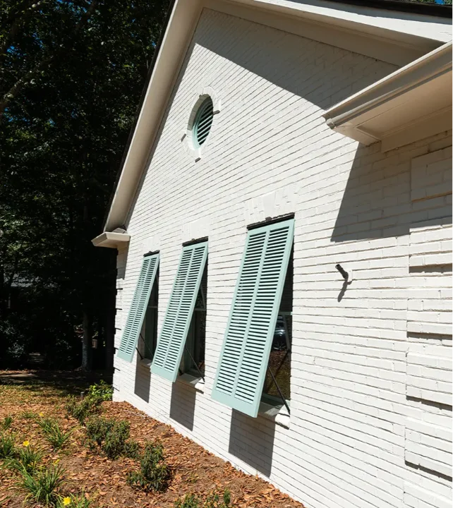 Designline Fixed Louver Bahama No Center Rail 1 Substile Green 2