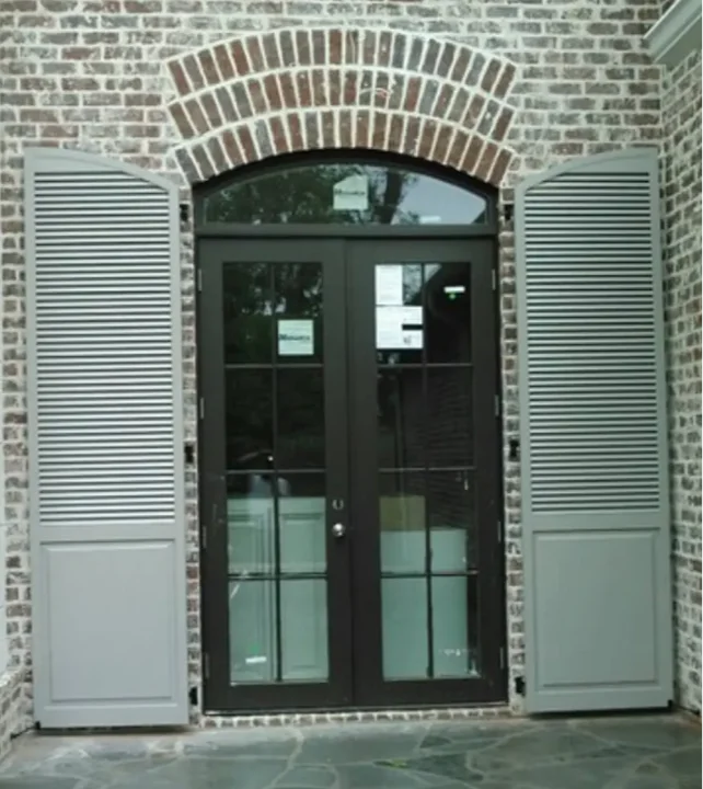 combination.exterior.door.arch.gray.beige
