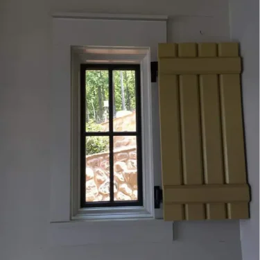 Board and Batten-4 Vertical Boards-2 Battens-Yellow