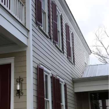 Heavy Duty Fixed Louver-2-Sections-Maroon