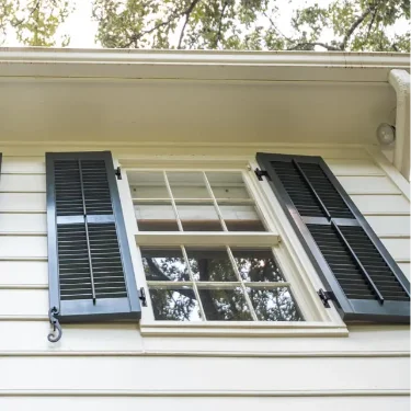 Heavy Duty Fixed Louver-False-Control-Rods-Louvers-Up-Dark-Green-29