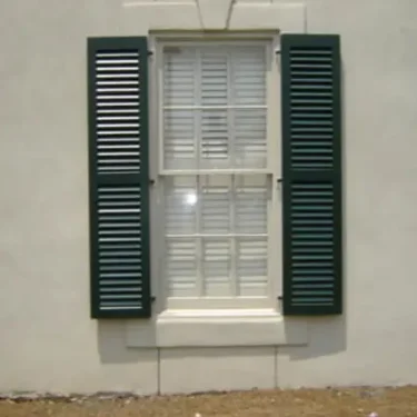 DesignLine Fixed Louver 2-Sections-Dark-Green