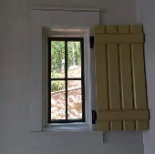 Board and Batten-4 Vertical Boards-2 Battens-Yellow