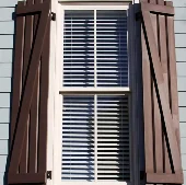 Board and Batten-4 Vertical Boards-2 Battens-ZBoard-Brown