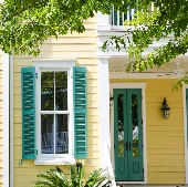 Heavy Duty Fixed Louver-2-Sections-Teal-2