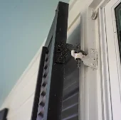 Heavy Duty Fixed Louver-False-Control-Rods-Acme-Hinge