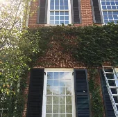 Designline Fixed Louver 2-Sections Black 1