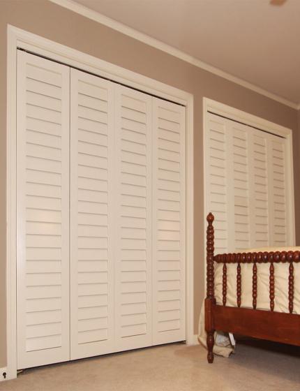 Interior Fixed Louver Shutters