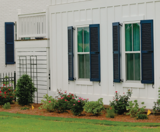 Premium Fiberglass Composite Fixed Louver