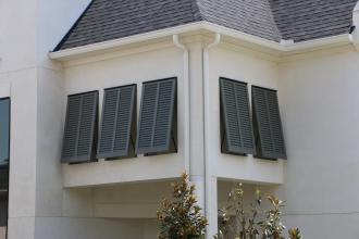 DesignLine Wood Fixed Louver Bahama