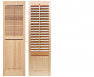Interior Movable Louver Combination